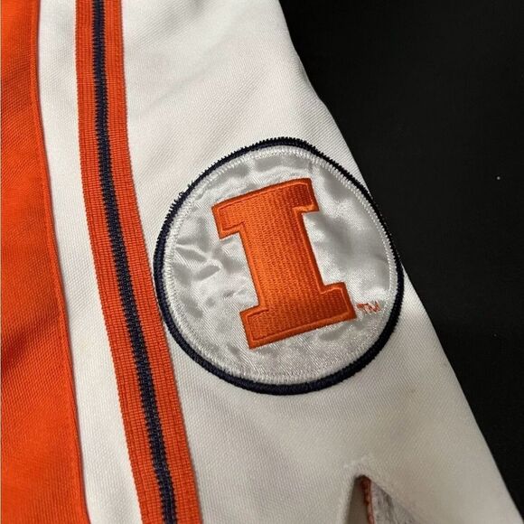 Nike Fighting Illini Illinois Pro Style Basketball Shorts Champaign Urbana REAL - Picture 3 of 8